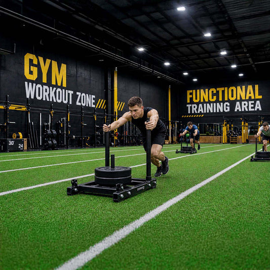 Yescom Agility Turf for Sled Push/ Pull Hybrid Training 13/16"H