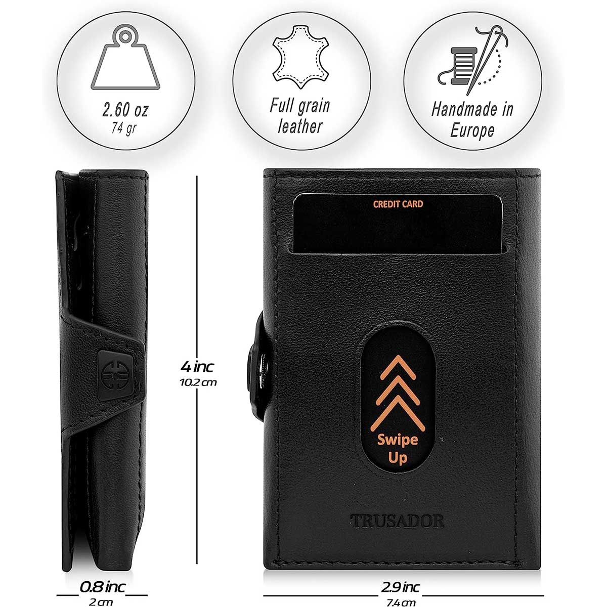 Toscana Trifold Leather Wallet