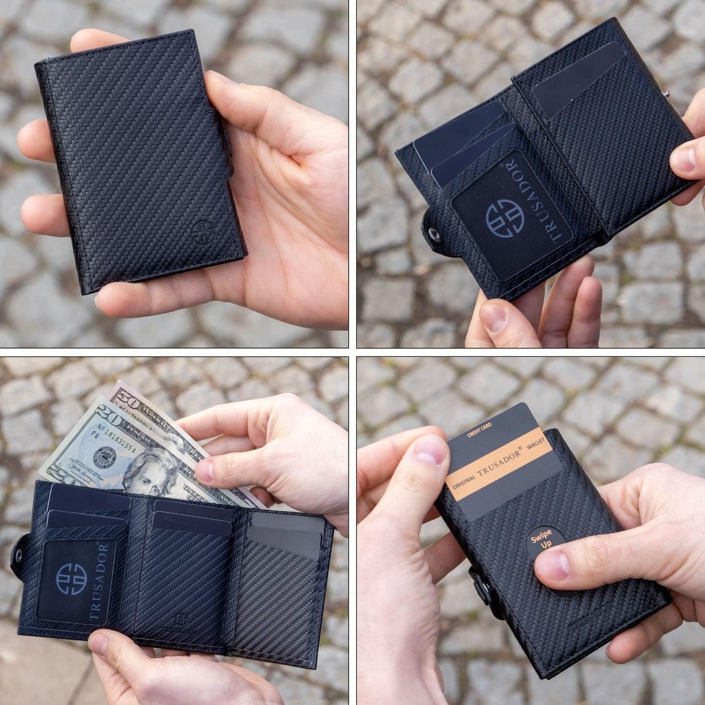 Toscana Trifold Leather Wallet
